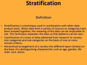 social stratification theories