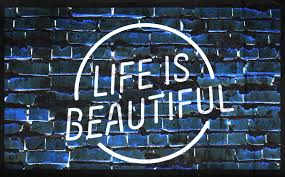 life is beautiful and life needs contentment heart