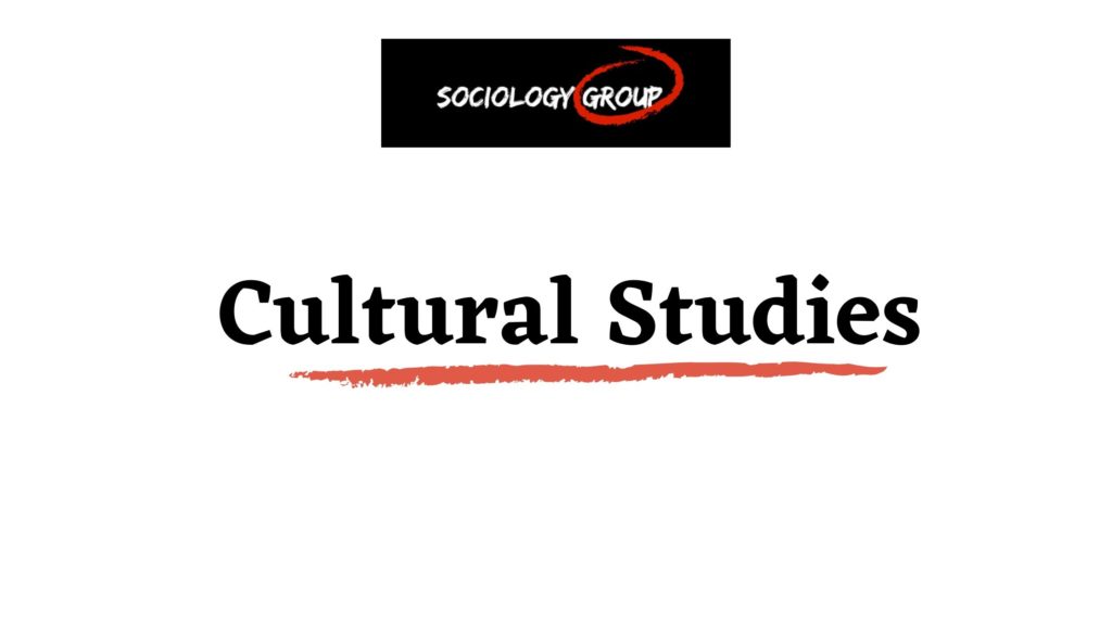 Cultural Studies Explanation