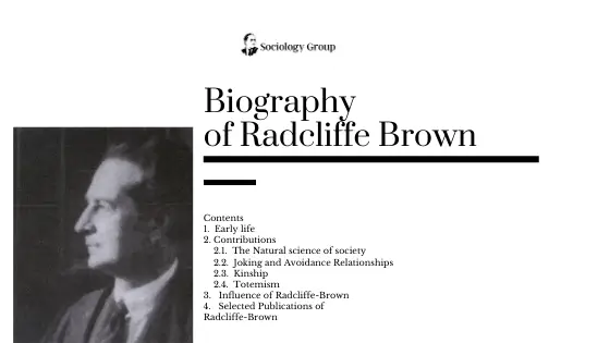 Radcliffe-Brown-Biography-Contributions