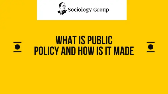 What is Public Policy