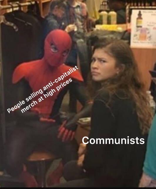 SPIDERMAN COMMUNISTS MEMES