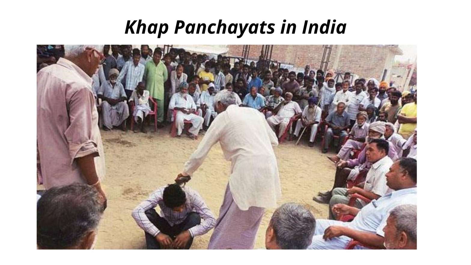 Khap Panchayats in India