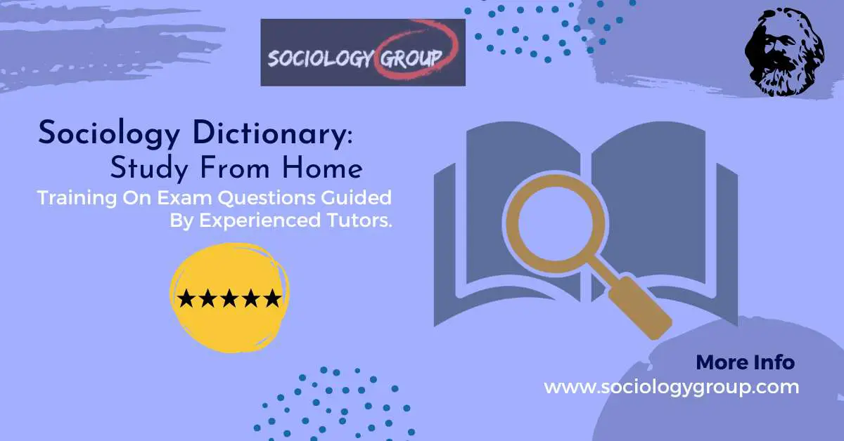 Sociology Dictionary 50 Definitions of Sociological Concepts