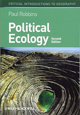 Political Ecology Book by Paul Robbins
