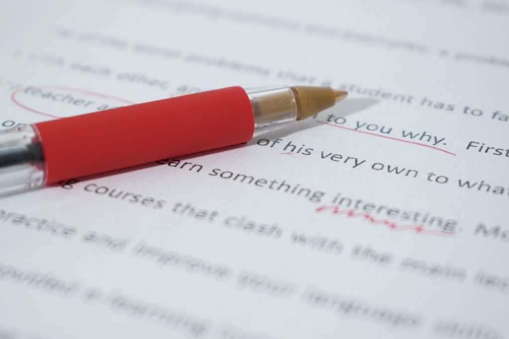 tips for editing a  research paper 